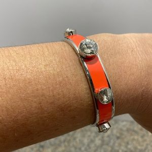 Fun and funky Henri Bendel hinged bangle bracelet